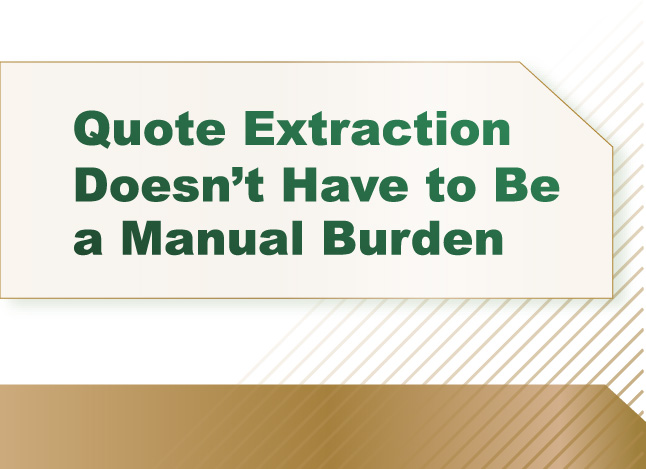 AI Quote Extraction & Analysis for Commercial Insurance Brokers